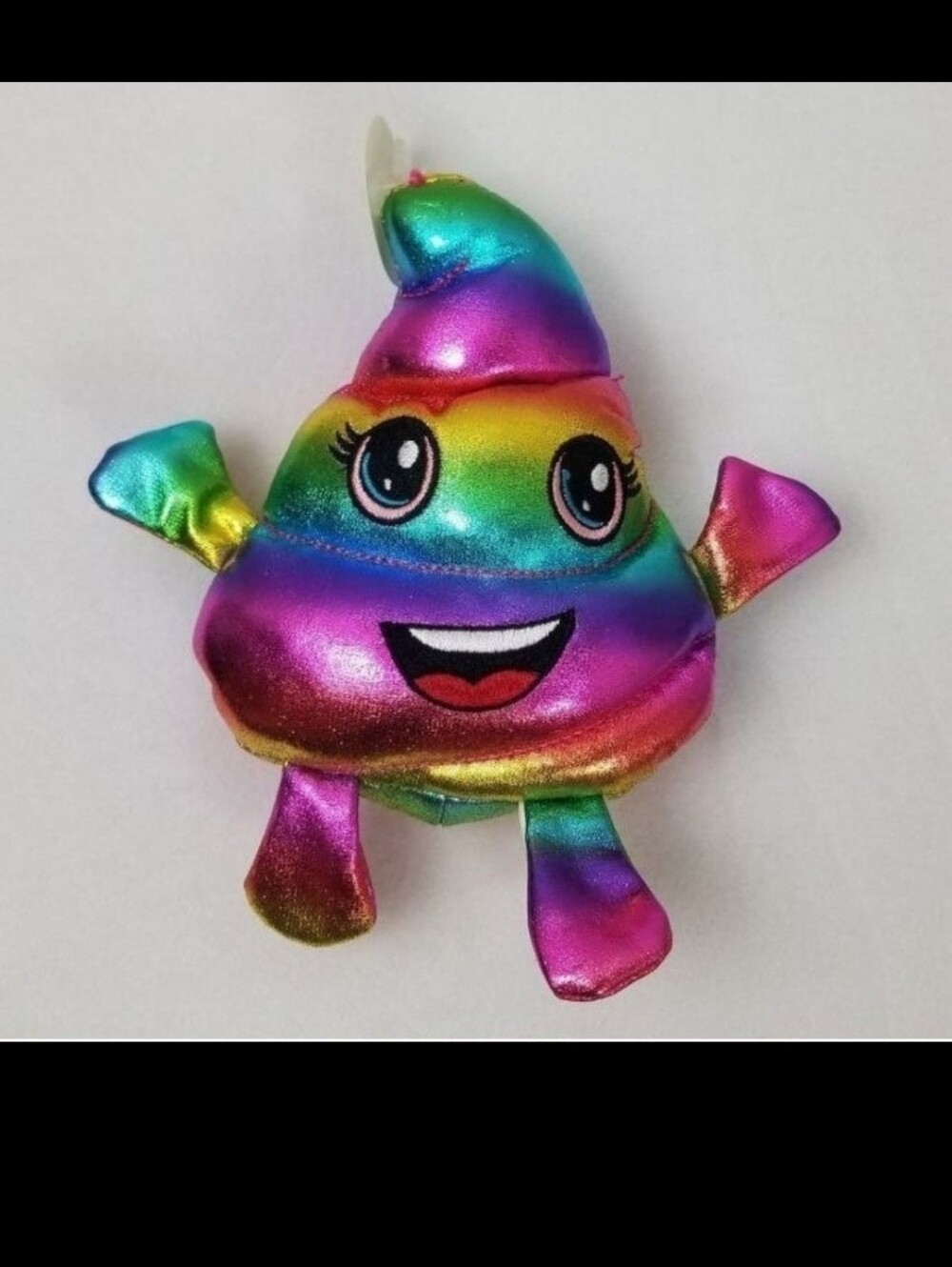 Rainbow Icecream SCENTED Emoji Stuffed Toy